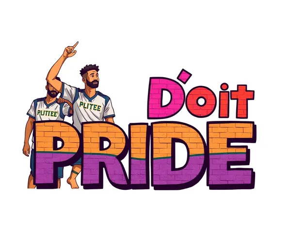 Título de imagen PNG "Just Do It Pride"